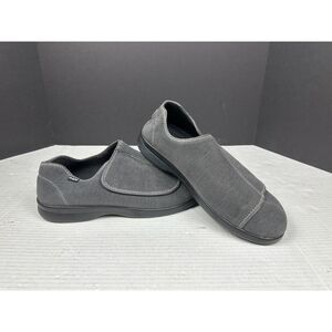 Propet Cush N Foot  Shoes Gray Comfort Slip On Shoes‎ Sz 13 5E (xx) Wide M0202